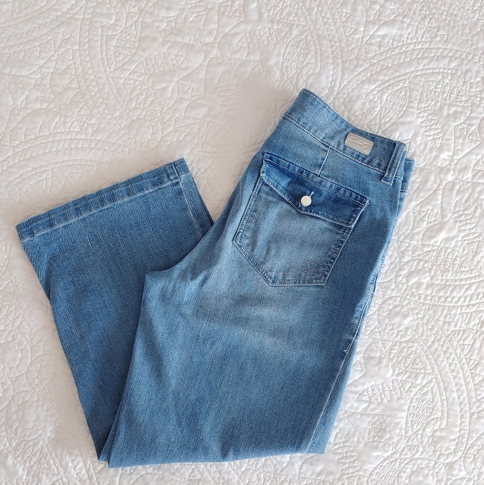 Seven7 Gaucho Wide Leg Jeans